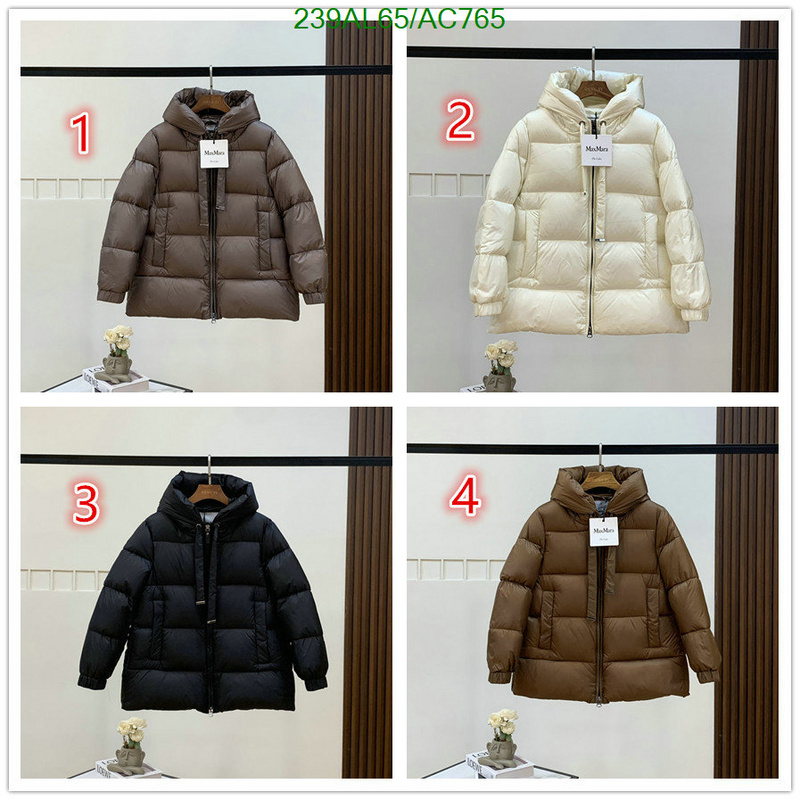 MaxMara-Down jacket Women Code: AC765 $: 239USD