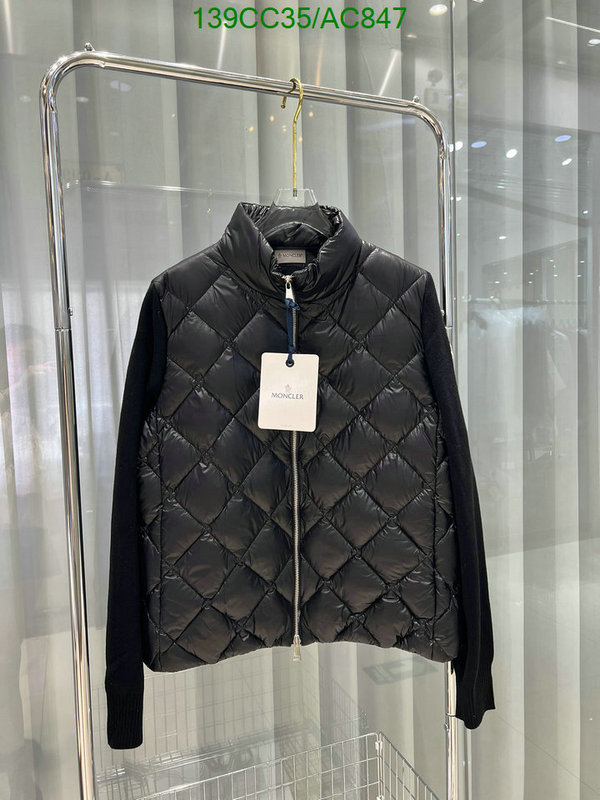 Moncler-Down jacket Women Code: AC847 $: 139USD