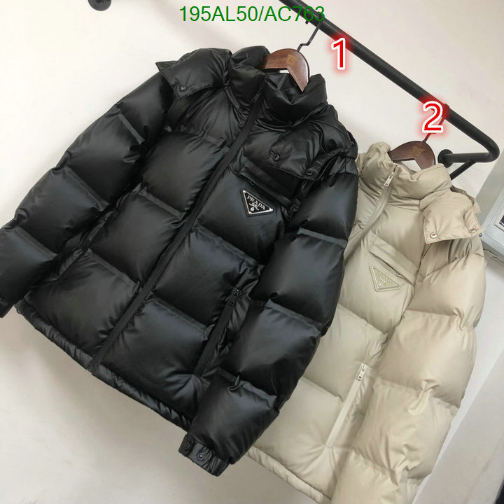 Prada-Down jacket Women Code: AC763 $: 195USD