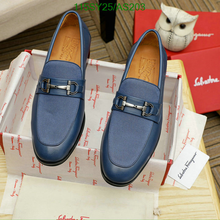 Ferragamo-Men shoes Code: AS203 $: 115USD