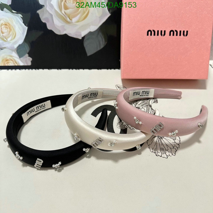 MIU MIU-Headband Code: DA9153 $: 32USD