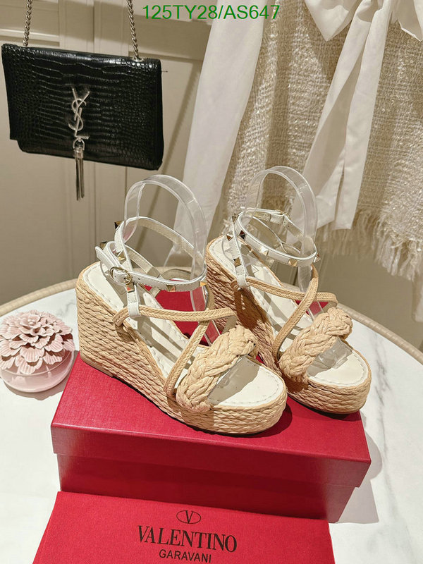 Valentino-Women Shoes Code: AS647 $: 125USD