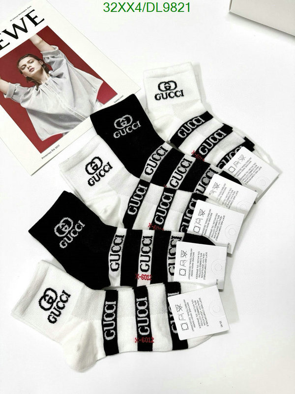 Gucci-Sock Code: DL9821 $: 32USD