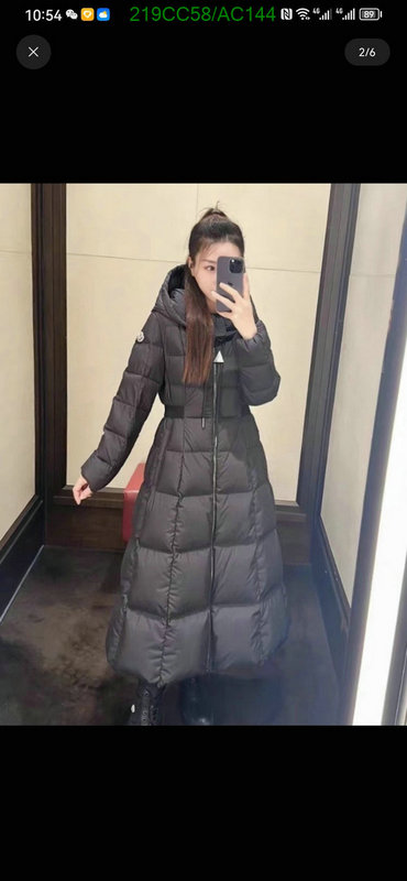 Moncler-Down jacket Women Code: AC144 $: 219USD