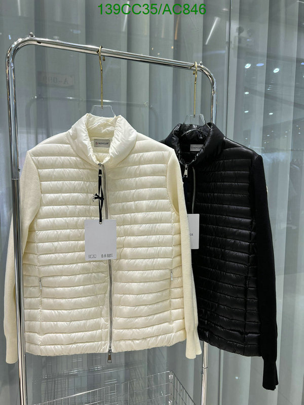 Moncler-Down jacket Women Code: AC846 $: 139USD