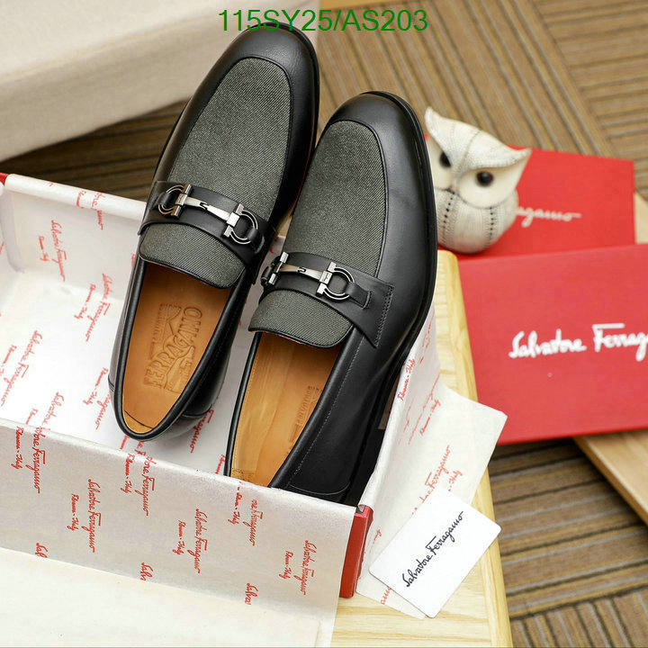 Ferragamo-Men shoes Code: AS203 $: 115USD