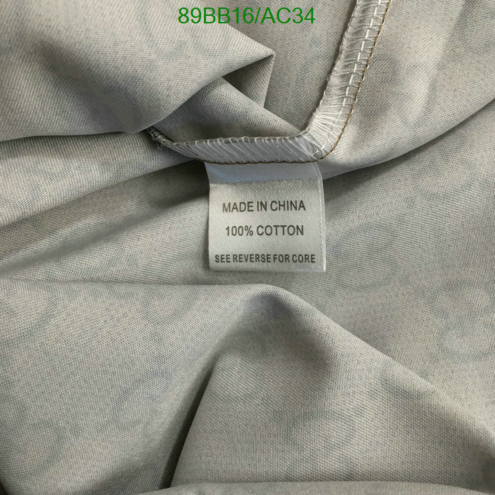 Gucci-Clothing Code: AC34 $: 89USD