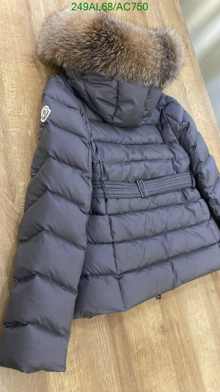 Moncler-Down jacket Women Code: AC750 $: 249USD