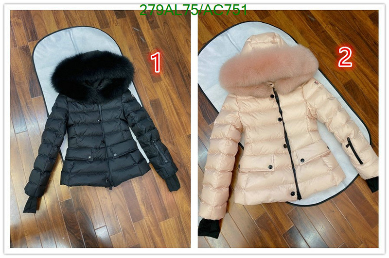 Moncler-Down jacket Women Code: AC751 $: 279USD