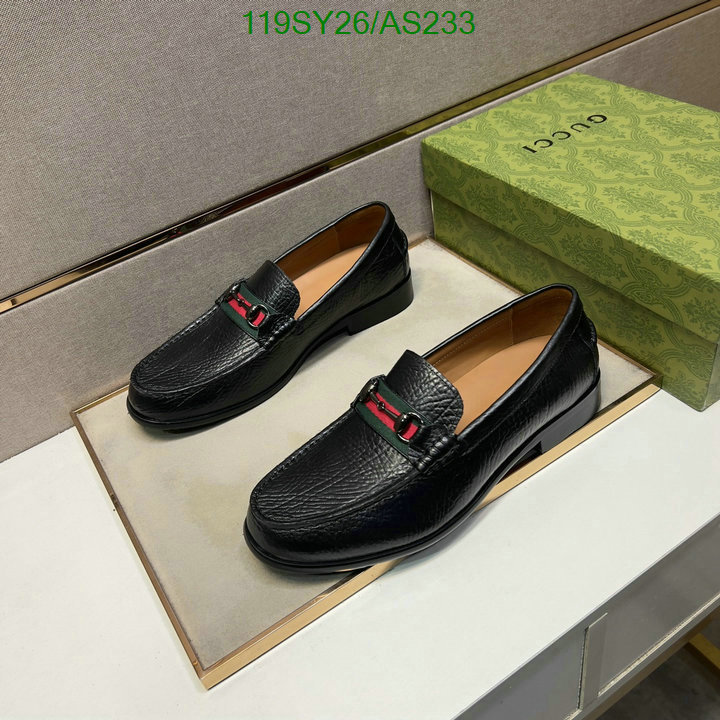 Gucci-Men shoes Code: AS233 $: 119USD