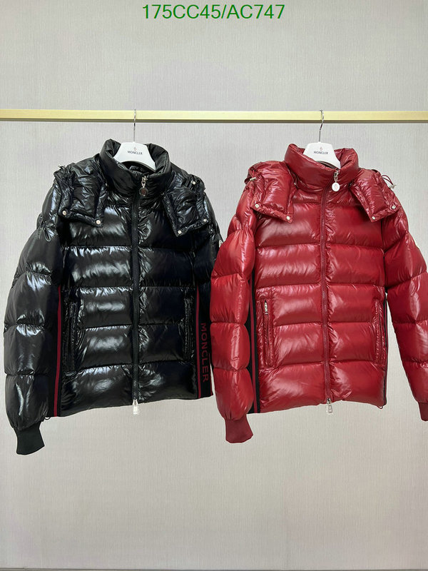 Moncler-Down jacket Men Code: AC747 $: 175USD