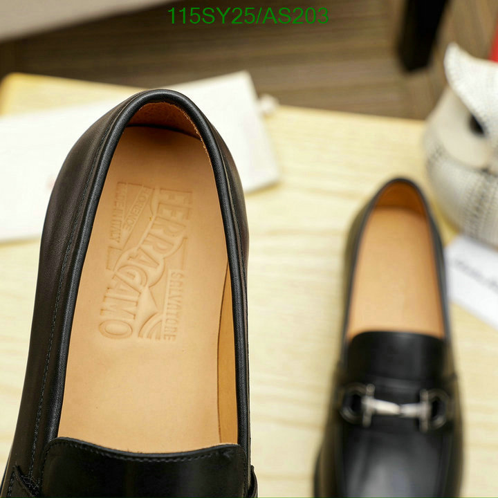 Ferragamo-Men shoes Code: AS203 $: 115USD