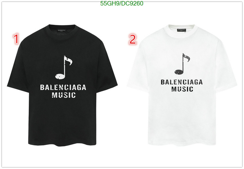 Balenciaga-Clothing Code: DC9260 $: 55USD