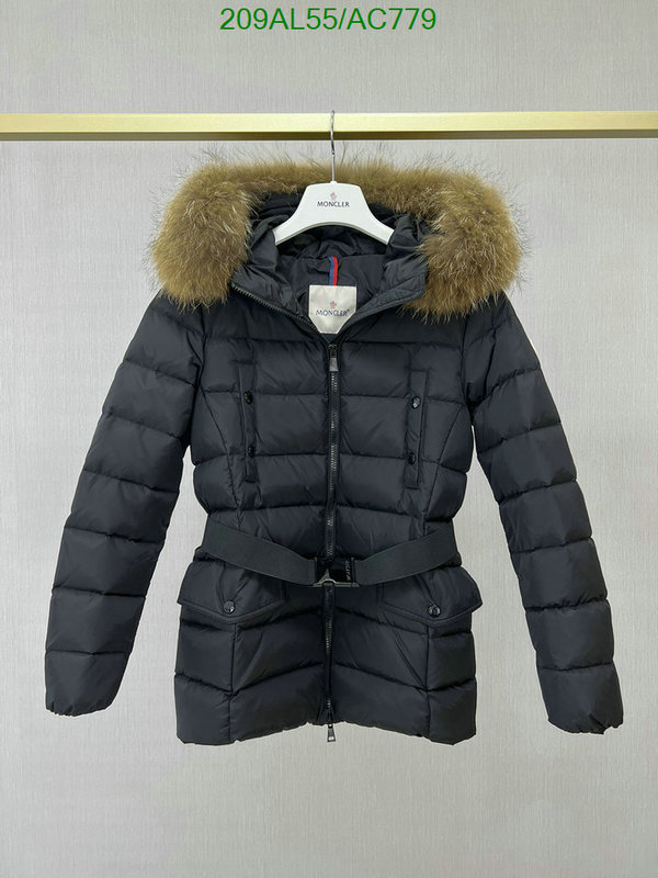 Moncler-Down jacket Women Code: AC779 $: 209USD