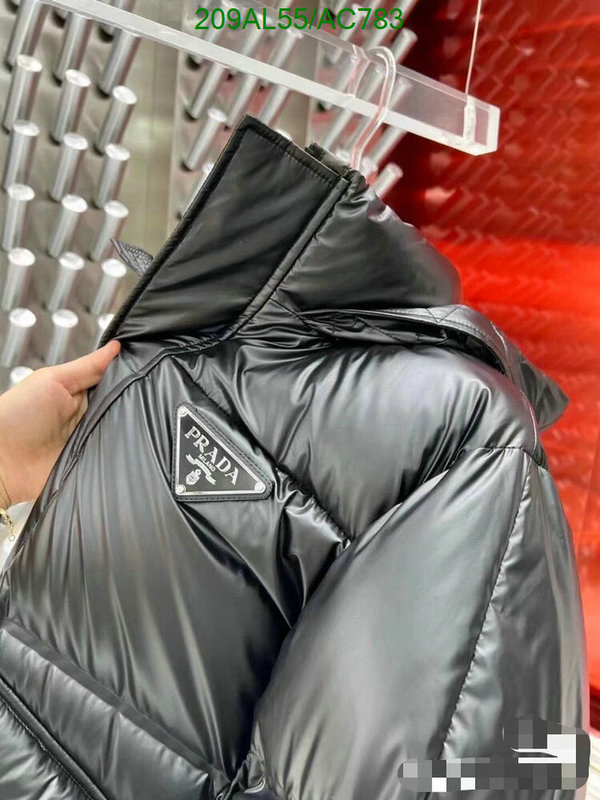 Prada-Down jacket Men Code: AC783 $: 209USD