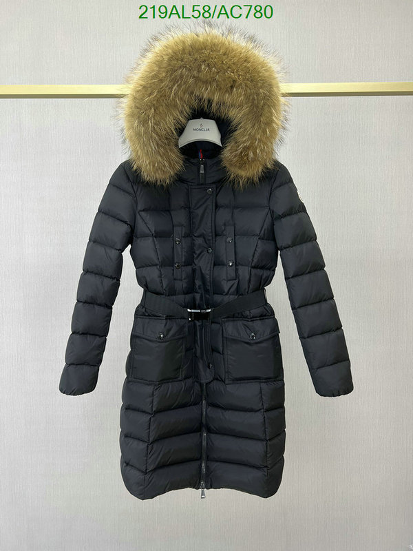 Moncler-Down jacket Women Code: AC780 $: 219USD