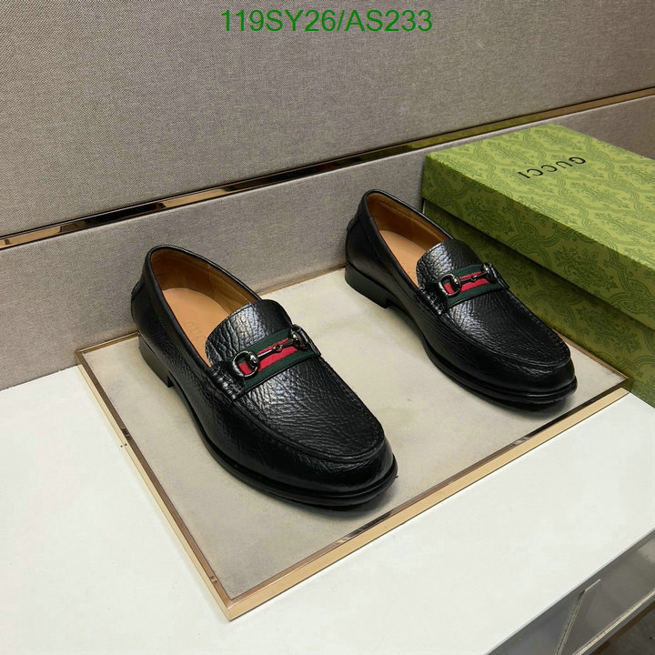 Gucci-Men shoes Code: AS233 $: 119USD