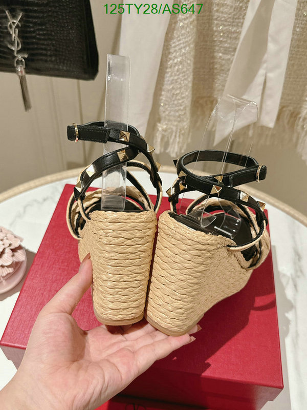 Valentino-Women Shoes Code: AS647 $: 125USD