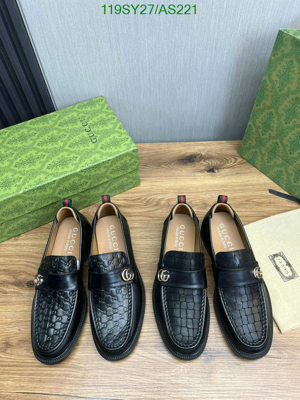 Gucci-Men shoes Code: AS221 $: 119USD