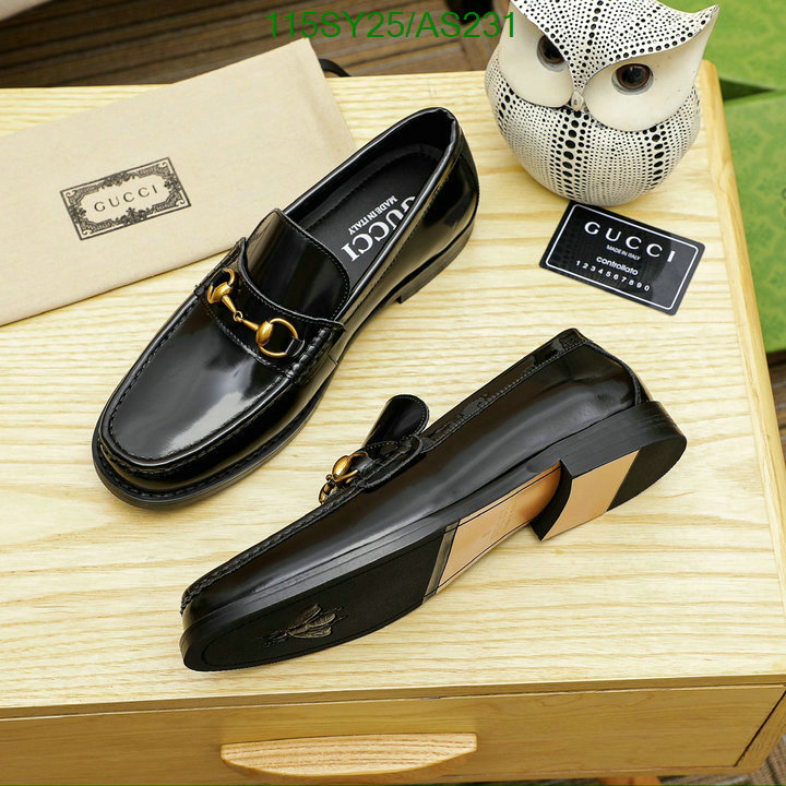 Gucci-Men shoes Code: AS231 $: 115USD