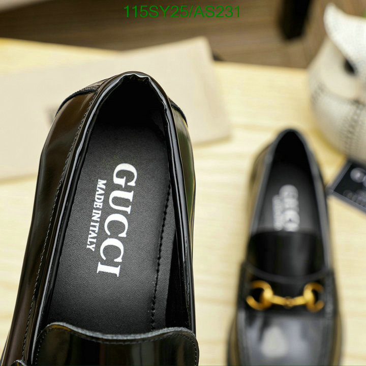 Gucci-Men shoes Code: AS231 $: 115USD