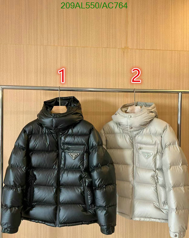 Prada-Down jacket Men Code: AC764 $: 209USD