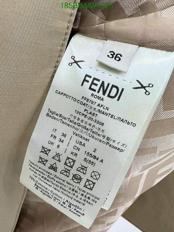 Fendi-Down jacket Women Code: AC25 $: 185USD