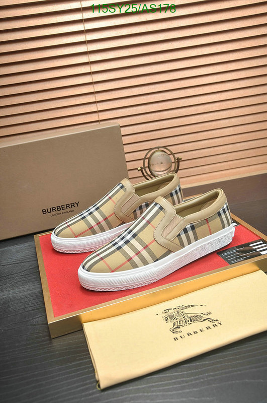 Burberry-Men shoes Code: AS178 $: 115USD