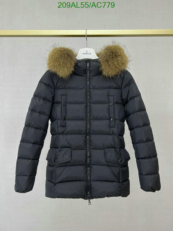 Moncler-Down jacket Women Code: AC779 $: 209USD