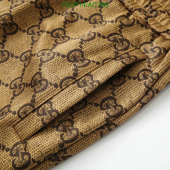 Gucci-Clothing Code: AC760 $: 75USD