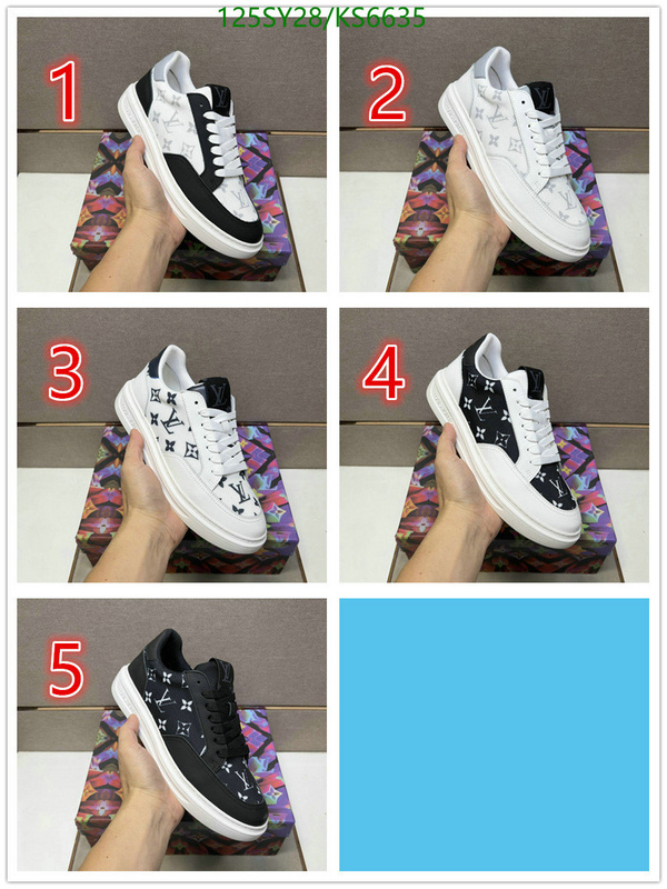 LV-Men shoes Code: KS6635 $: 125USD