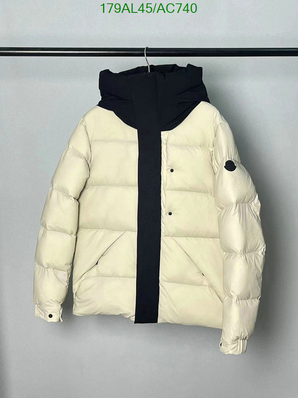 Moncler-Down jacket Men Code: AC740 $: 179USD