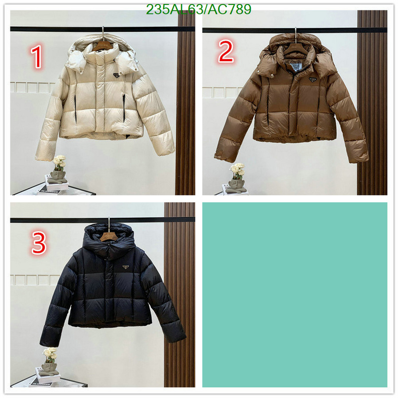 Prada-Down jacket Women Code: AC789 $: 235USD