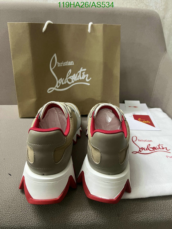 Christian Louboutin-Men shoes Code: AS534 $: 119USD