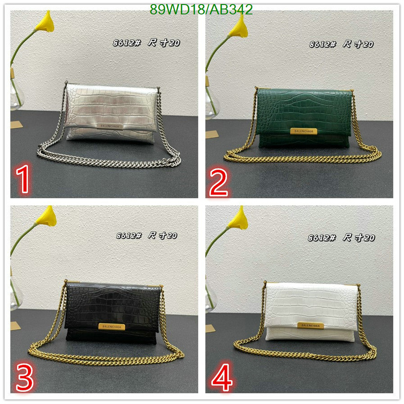 Balenciaga-Bag-4A Quality Code: AB342 $: 89USD