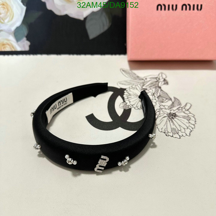 MIU MIU-Headband Code: DA9152 $: 32USD