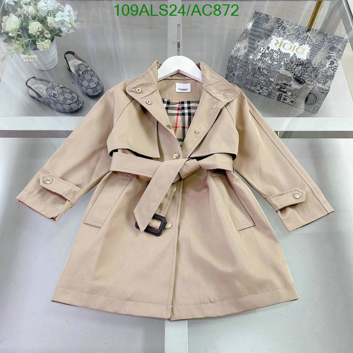 Burberry-Kids clothing Code: AC872 $: 109USD