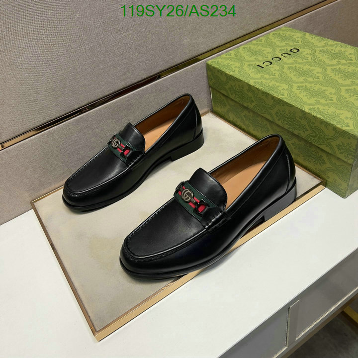 Gucci-Men shoes Code: AS234 $: 119USD