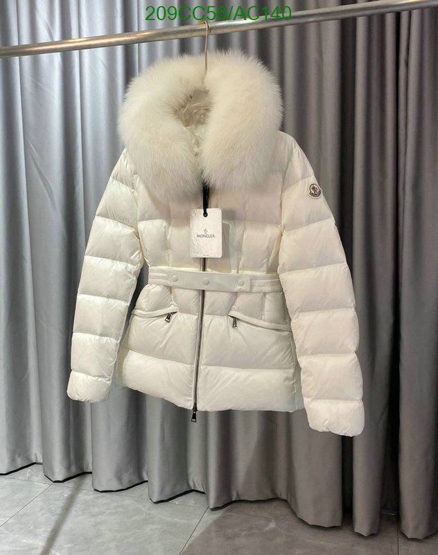 Moncler-Down jacket Women Code: AC140 $: 209USD