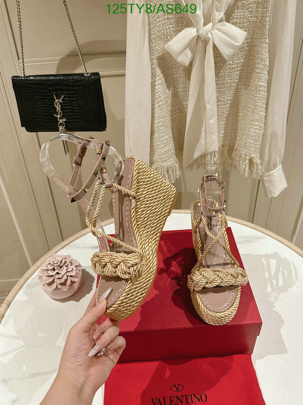 Valentino-Women Shoes Code: AS649 $: 125USD