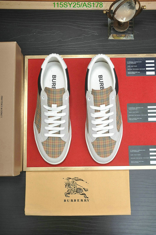 Burberry-Men shoes Code: AS178 $: 115USD