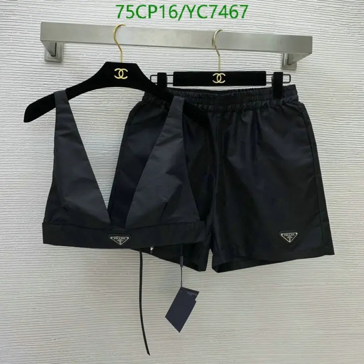 Prada-Clothing Code: YC7467 $: 75USD