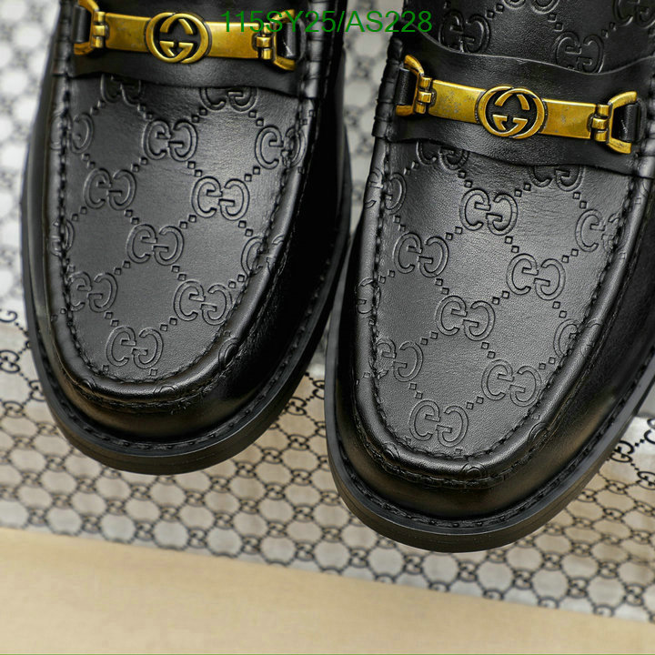 Gucci-Men shoes Code: AS228 $: 115USD