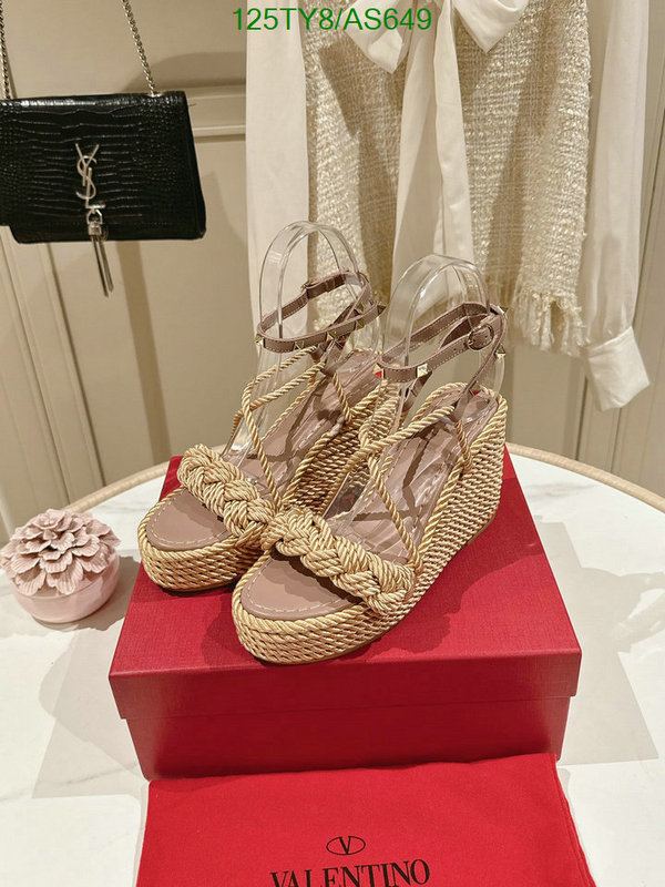 Valentino-Women Shoes Code: AS649 $: 125USD