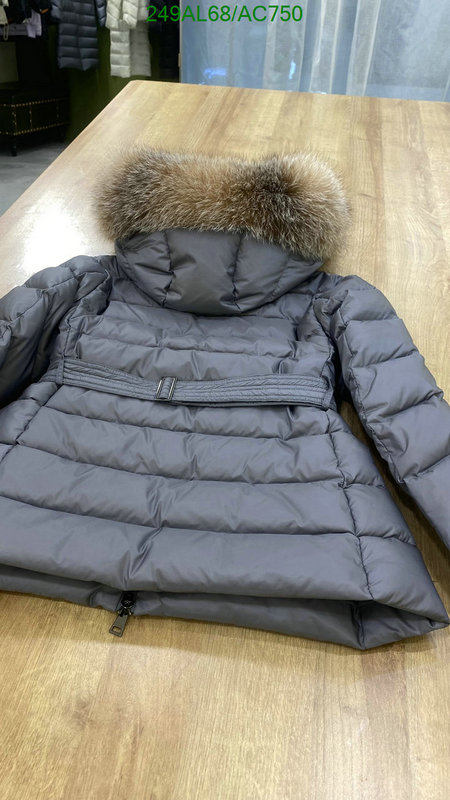 Moncler-Down jacket Women Code: AC750 $: 249USD