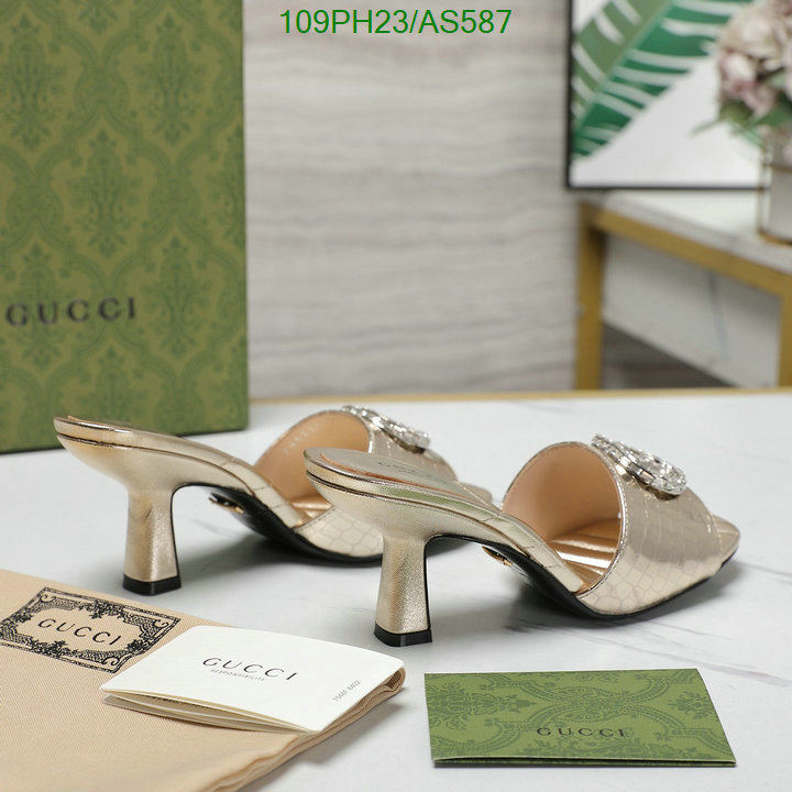 Gucci-Women Shoes Code: AS587 $: 109USD