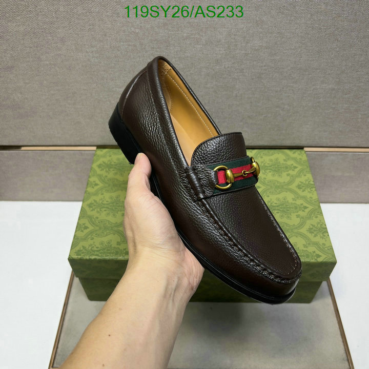 Gucci-Men shoes Code: AS233 $: 119USD