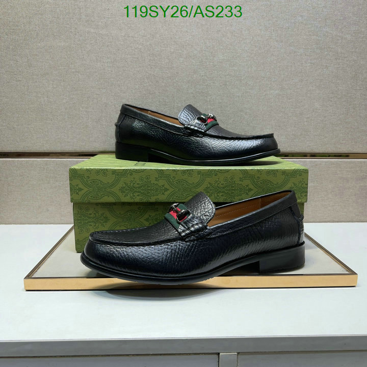 Gucci-Men shoes Code: AS233 $: 119USD