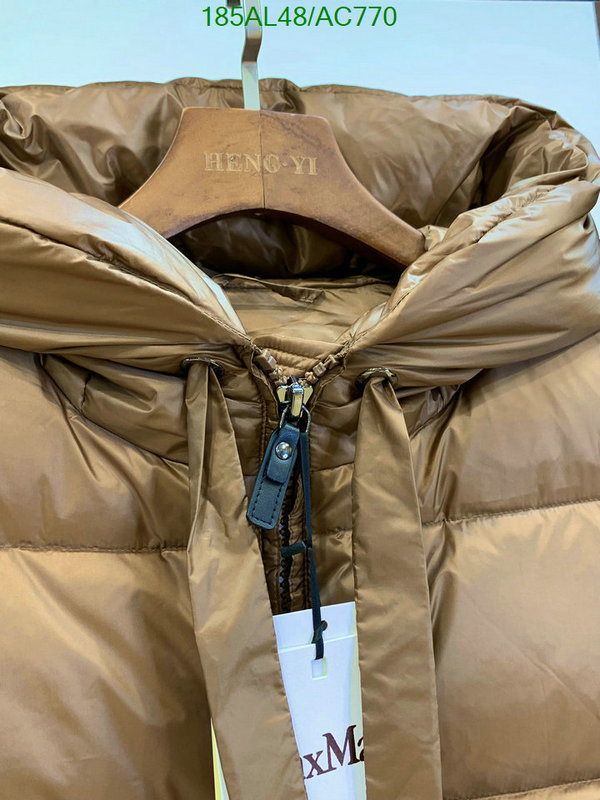 MaxMara-Down jacket Women Code: AC770 $: 185USD