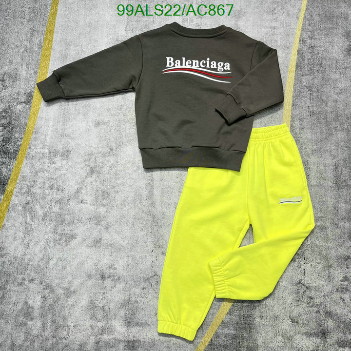 Balenciaga-Kids clothing Code: AC867 $: 99USD